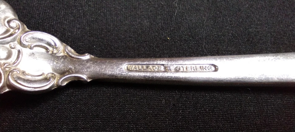 Grande Baroque By Wallace Sterling Regular Fork, 7-1/2" No Monogram - Image 3 of 3