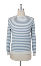 Sweater In Cashmere Blu Chiaro Fedeli - XXL/56 - (FD38252)