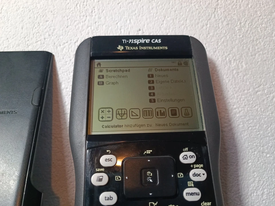 Texas Instruments Graphikrechner Rechner TI-Nspire CAS - Bild 4 von 4