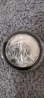 American BU Silver Eagle Coin 1987 1oz. Fine Silver