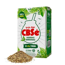 Cbsé Yerba Mate Hierbas Serranas – 500 G (1.1 Lb) Loose Leaf Yerba Mate Tea with