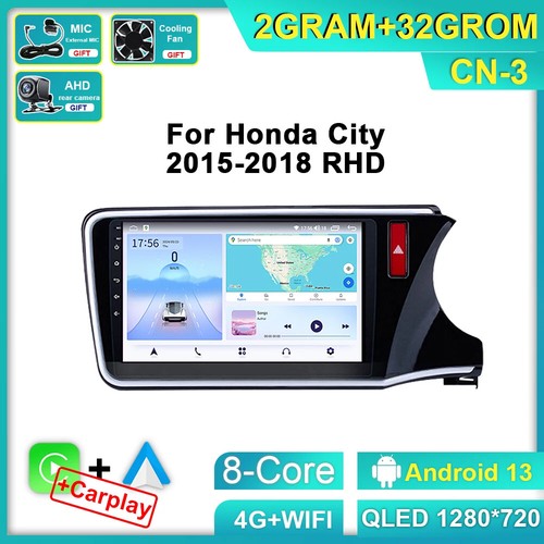 For Honda Fit City 2015-2018 Android CarPlay Car Radio GPS Multimedia Player - Picture 13 of 32