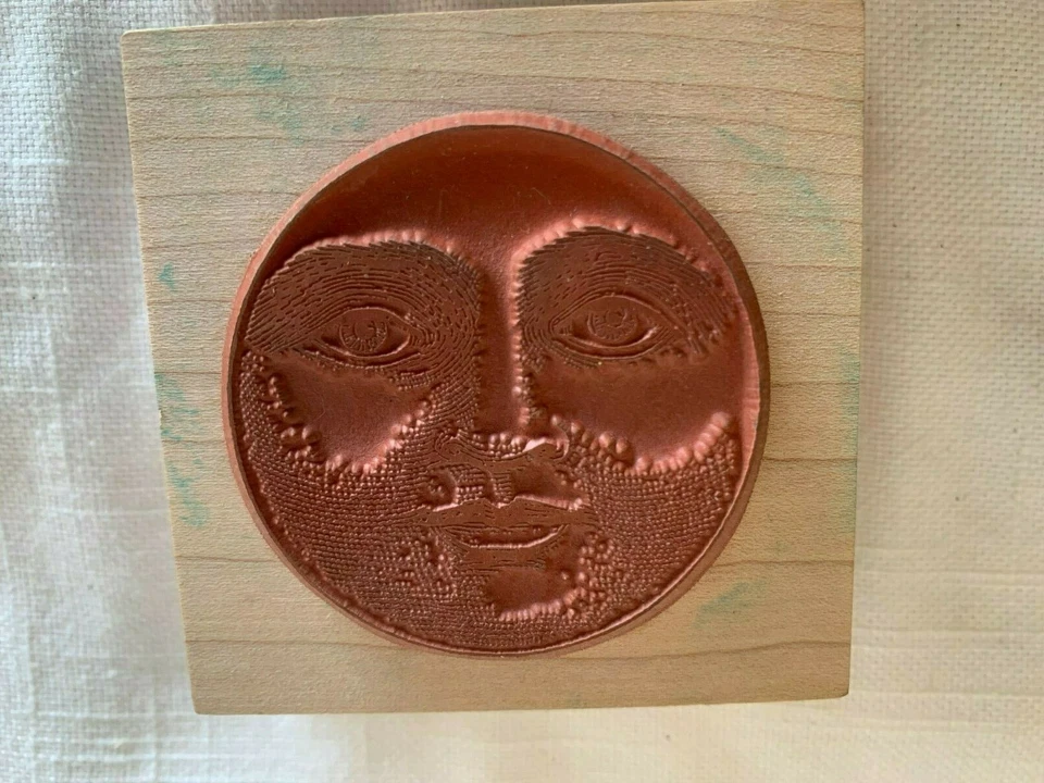 Лот из 4 деревянных резиновых штампов Stampa Rosa Inc  - Изображение 3 из 4