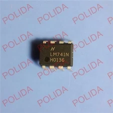 10PCS OP AMP IC HARRIS/INTERSIL DIP-8 LM741N