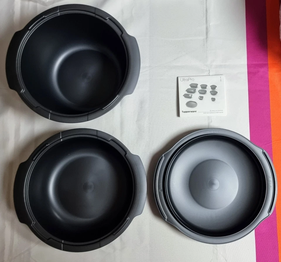 TUPPERWARE Set ULTRAPRO Rotondo [Spedizione Gratuita] [NUOVO] - Immagine 2 di 4