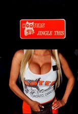 Jingle This Hooters mundur z imieniem barman kasyno kelnerka rolo play lsexy 