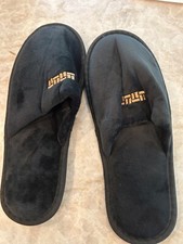 2 Pairs THOMPSON NY Central Park Hotel SLIPPERS - NEW IN PACKAGE