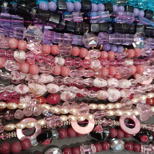 Glass Bead Lot 12x Strands faceted crystal Beads Jewelry Making Lots Quality - Picture 19 of 22