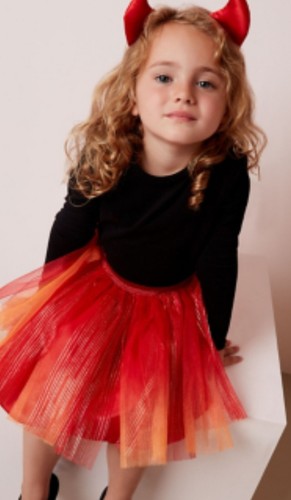 devil tutu costume