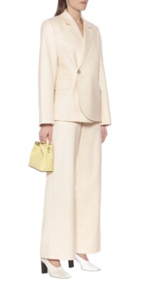 NWT! BAUM  UND PFERDGARTEN WOMEN BECKS LOOSE FITTED BLAZER JACKET CREAM 34