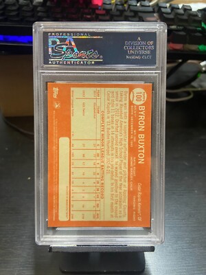 PSA 10 Gem MT 2013 Topps Heritage #100 Byron Buxton Minors With