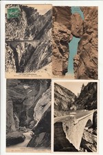 Lot de 4 cartes postales ALPES DE HAUTE-PROVENCE BARCELONNETTE 2