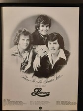 The Lettermen There Is No Greater Love Rare Original Promo Poster Ad Framed!