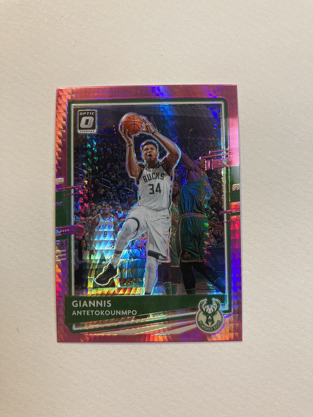 2020 Optic Giannis Antetokounmpo Pink Hyper #29 | BUCKS