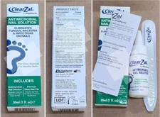 ClearZal BAC With Aloe Complete Nail Care Solution System 1oz/30mL DD 201 US BAC