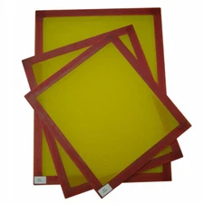 US Stock 6Pcs 20" x 24" Aluminum Screen Printing Frames with 200 Mesh Count