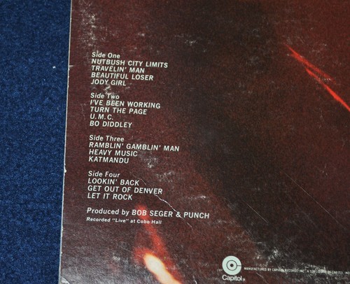 Bob Seger~2LP Record Lot~Live Bullet (EX)~The Distance, In Shrink (EX/NM) Tested - Picture 14 of 24