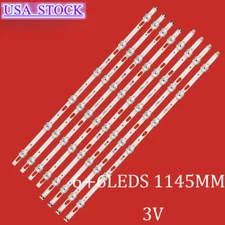 LED Strips(8) For UE58AU7100UXUA UE58AU7172UXXH UE58TU7100KXXUBN96-50458A 50459A