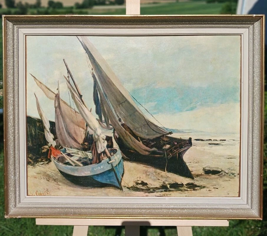 reproduction tableau Gustave COURBET - Photo 1/4