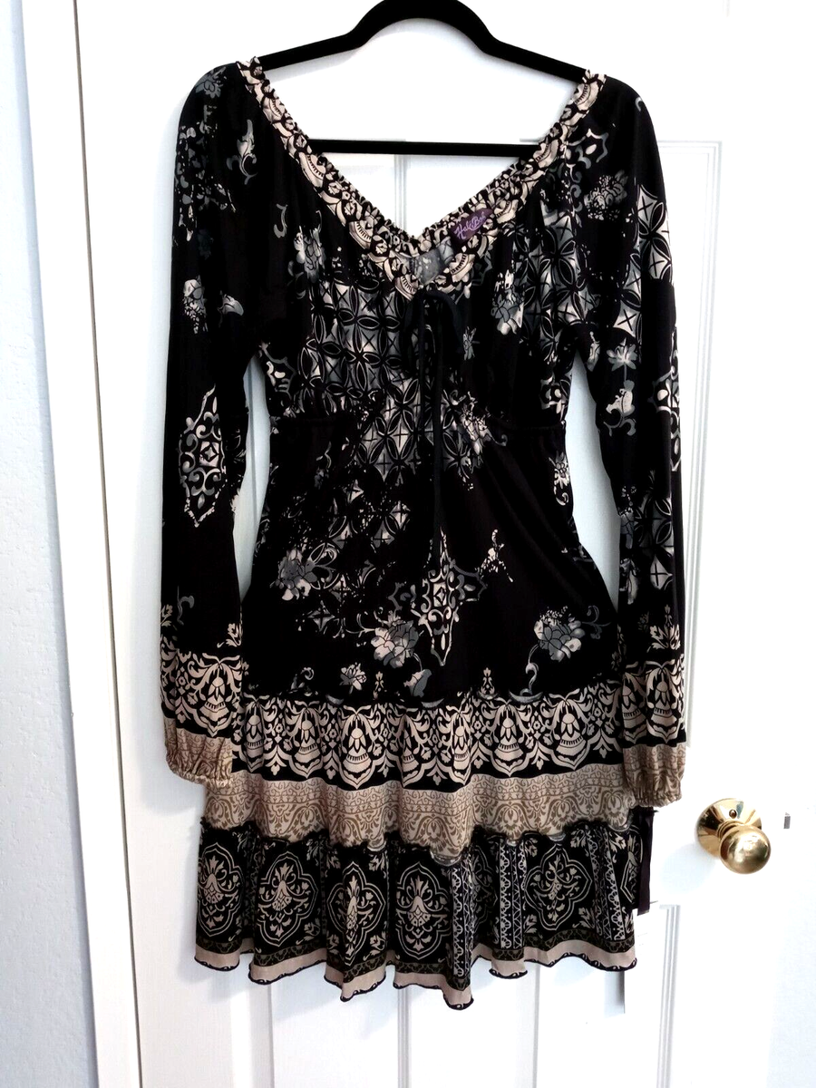 hale bob black dress Della Solid Dress Black / XS