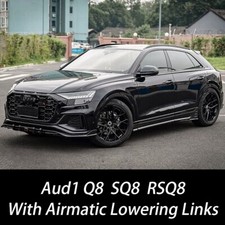 For Audi Q8 SQ8 RSQ8 Q8 E-tron Adjustable AIR Ride SUSPENSION LOWERING Links KIT