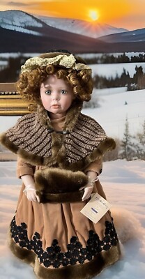 Seymour Mann Maud Humphrey Porcelain Doll  Natasha  LE# 81/2500, 24 in, 2003