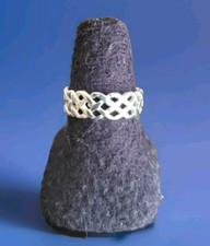 Erick's Sterling Silver Ring Taxco.925. Size 8