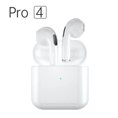 Pro 4 TWS Wireless Headphones Earphone Bluetooth-compatible 5.0 Waterproof Heads - Picture 2 of 7
