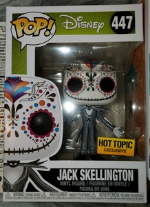 Funko Pop! #447 Jack Skellington Sugar Skull Disney Hot Topic NBC 889698320146 | eBay