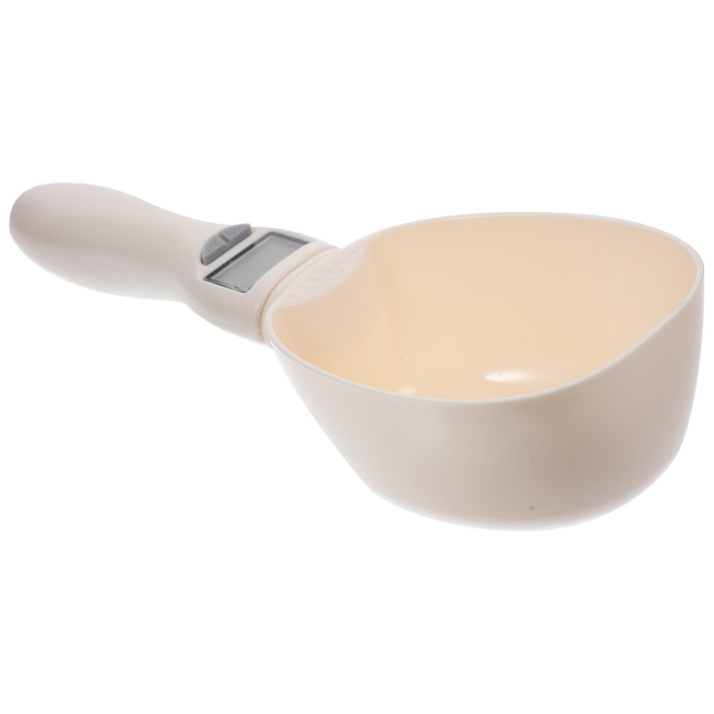 Mini Measuring Cup Plastic Spoon Dog Food Weighing Portable eBay