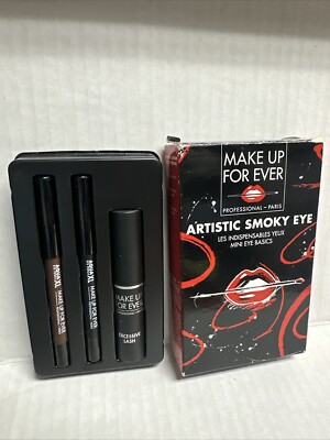 Make Up For Ever Artistic Smoky Eye Kit NIB Mini Eye Basics