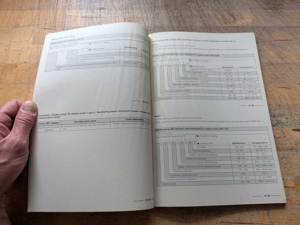 VAG Service VW Caddy  & Polo Classic/Estate Direct Injection & Glow Plug System  - Image 4 of 4