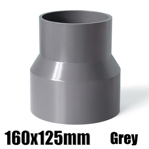 PVC Reducing Fitting Concentric Reducer Connector Socket Coupling Grey 20-200mm - Picture 32 of 45