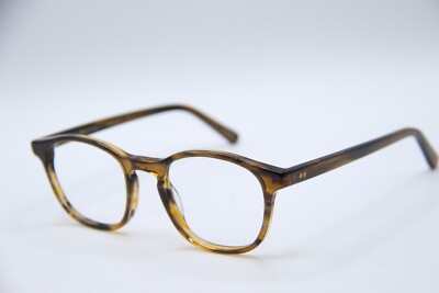 NEW RAEN SAIN MALO 48 SAND DUNE BROWN GOLD AUTHENTIC FRAMES EYEGLASSES 48-20