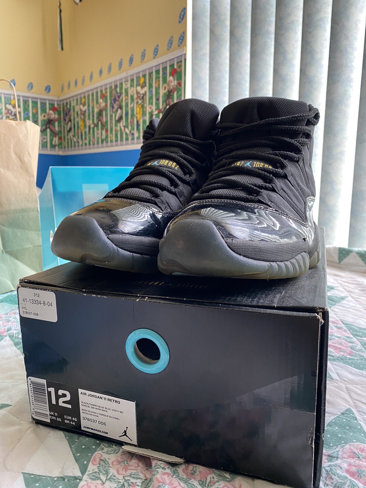 Size 12 Jordan 11 Retro Gamma Blue 13 For Sale Online Ebay