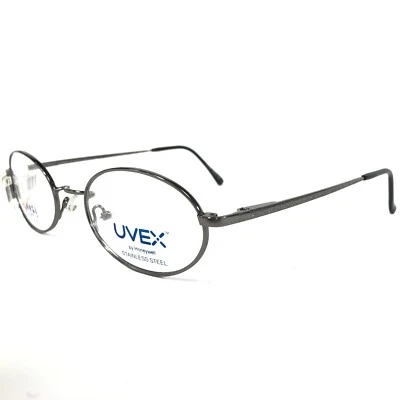 UVEX Titmus Safety Eyeglasses Frames TR302S GRA CS66 Z87-2+ Shiny Round 51-21-145