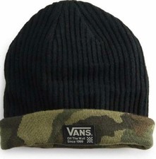 Boys 8-20 Youth Size Vans Off the Wall Camo Beanie Hat cap
