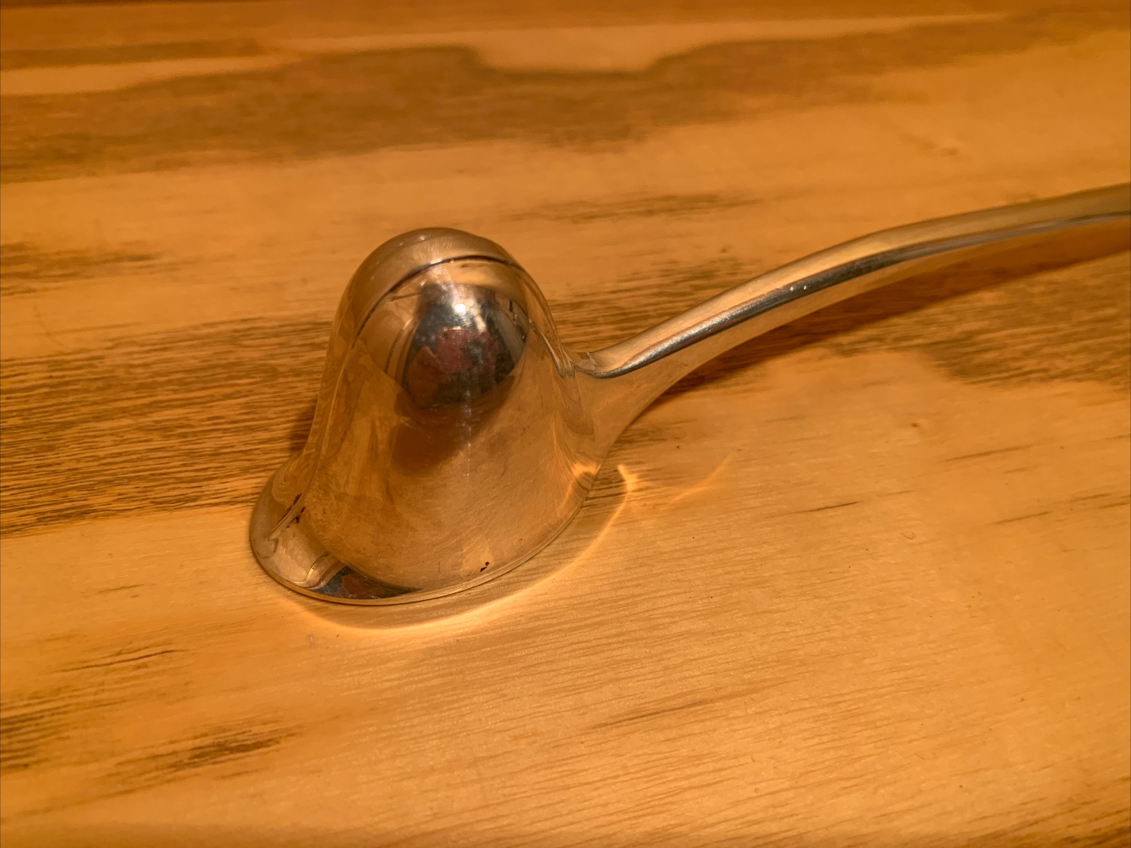 Vintage Gerity Candle Snuffer Silver Plated G 48 Cavalier Helmet Design