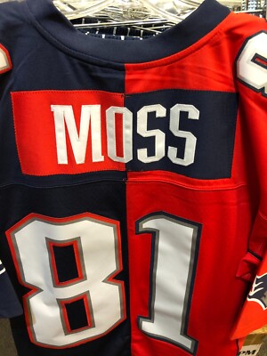 RANDY MOSS NEW ENGLAND PATRIOTS Mitchell & Ness NFL LEGACY JERSEY