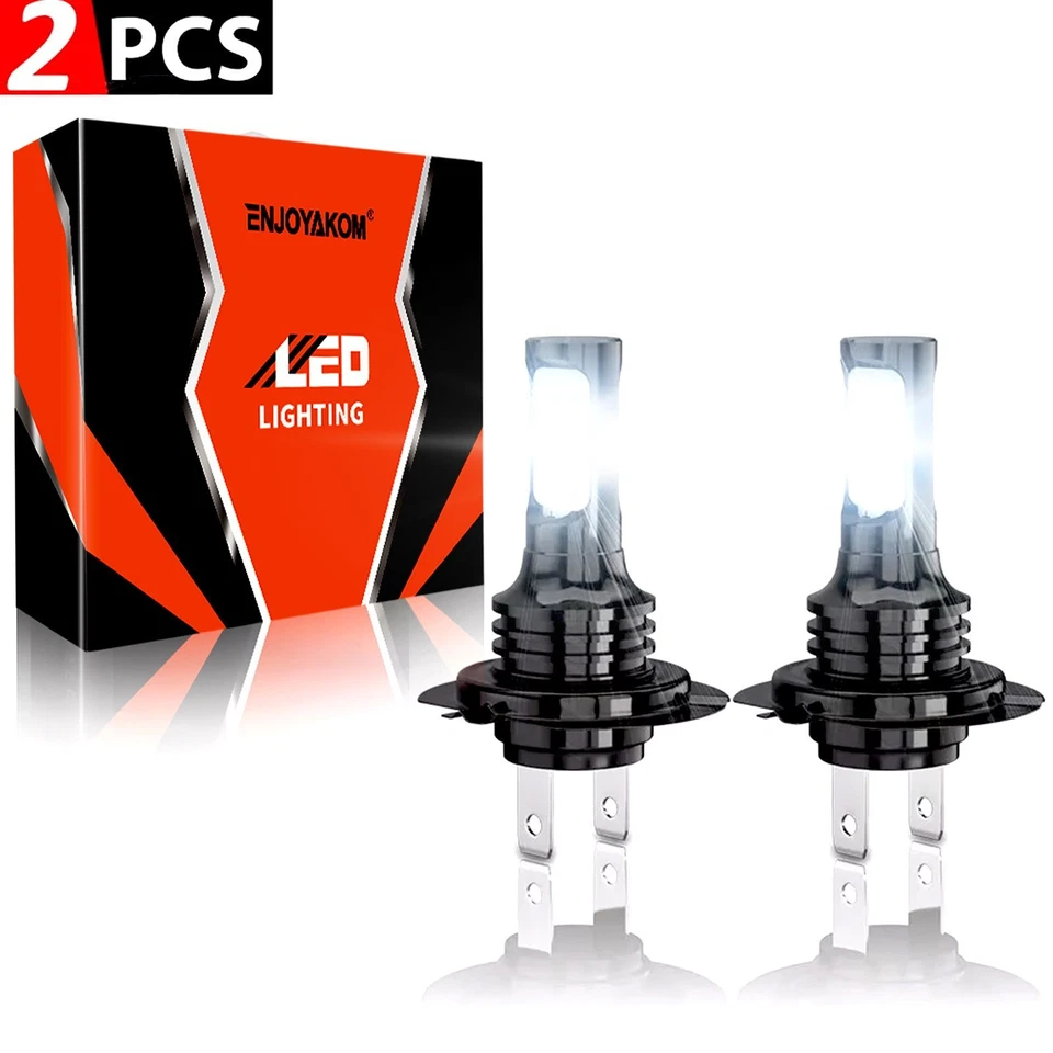 Para Mercedes-Benz C300 C63 AMG 2008-2019 H7 LED Faro Bombilla Luz Alta Baja Foto 2 de 4