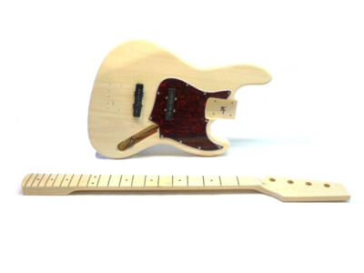 E-Bass Bausatz/ Bass Kit ML-Factory  Style I Ahorngriffbrett