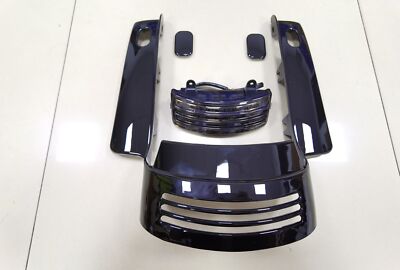 Rear Fender Filler Panel Tail Light Antenna Hole Filler Cover For Harley Touring