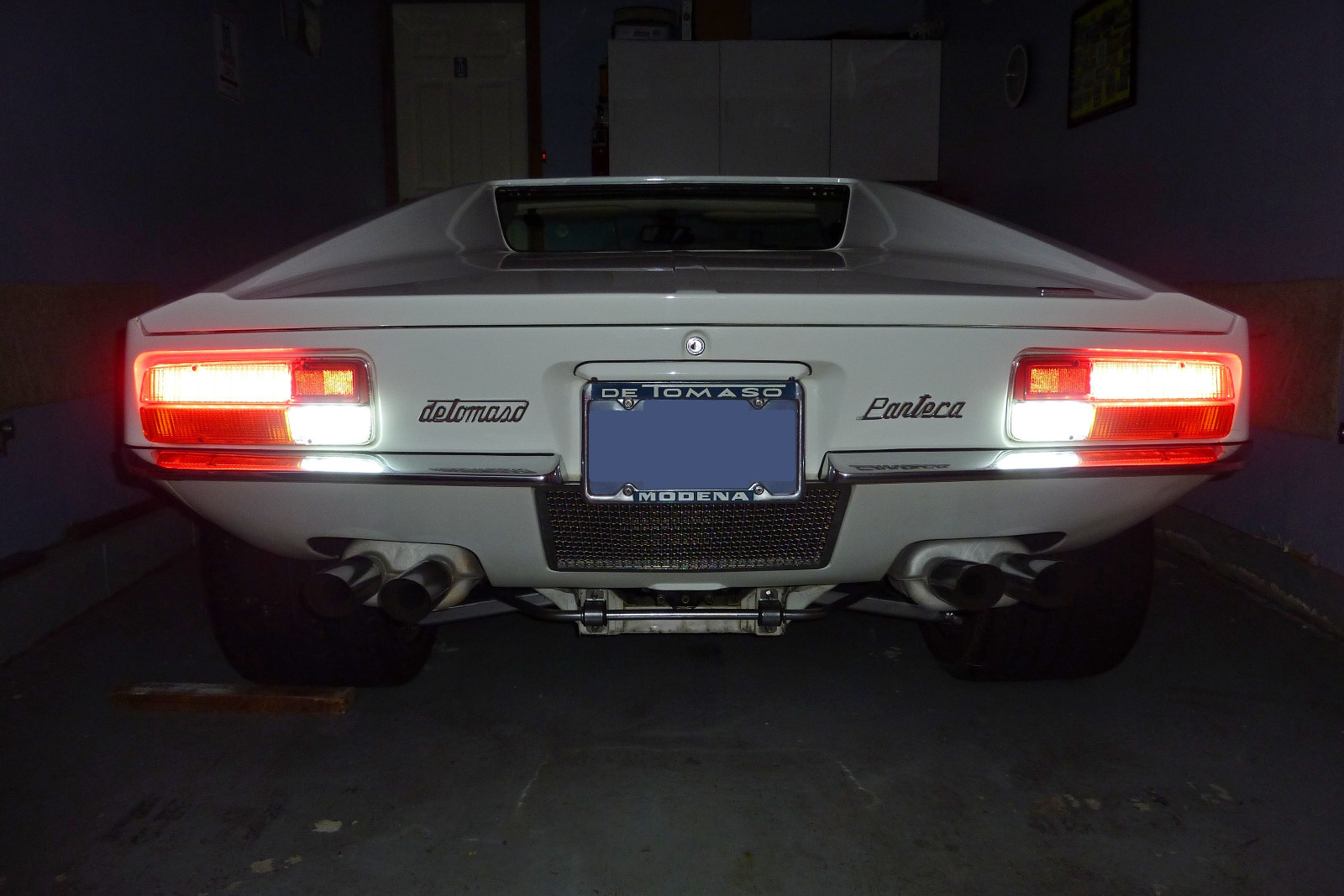 deTomaso Pantera LED Tail Light Reverse Lamps (pair) Fits Maserati Bora