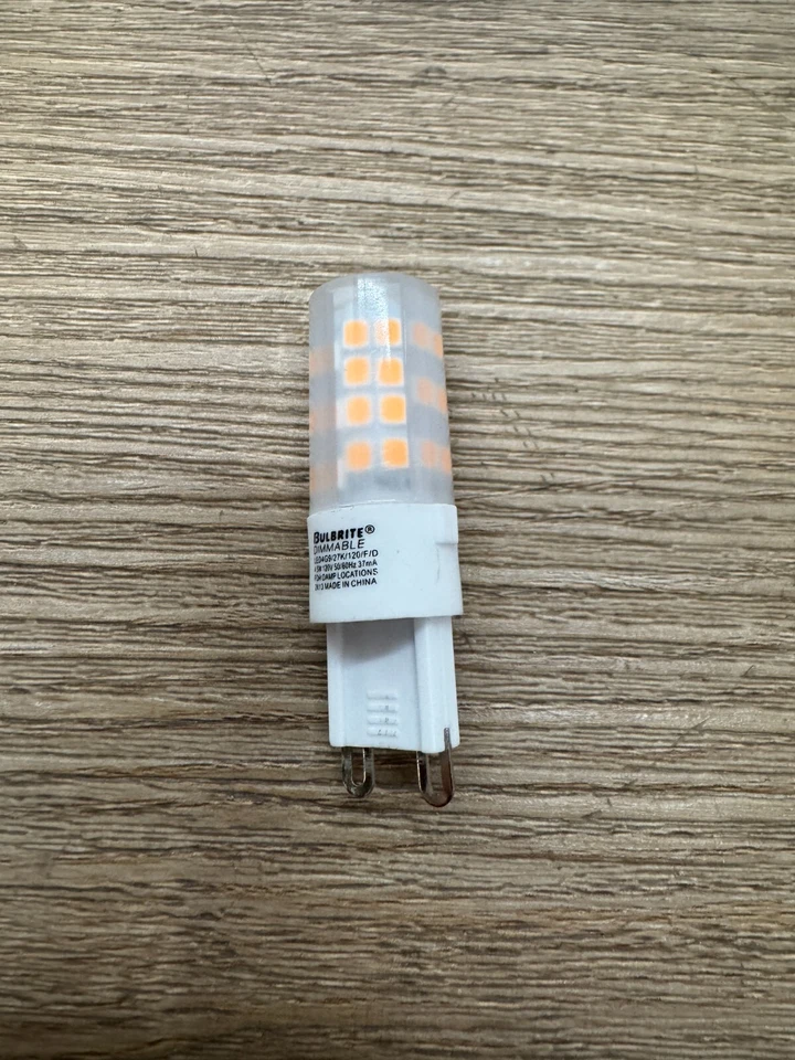 Bulbrite 861526 Pack of (2) 4.5 Watt Dimmable T4 G9 LED Bulbs- 340 Lumens - Image 3 of 3