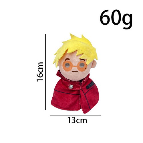 TRIGUN STAMPEDE felpa anime muñeca suave figura muñecas juguetes colección adorno - Imagen 6 de 28