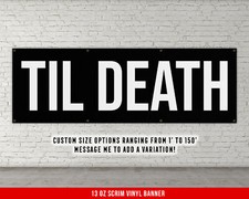 Motivational Fitness Banner - Large Wall Art for Home Gym