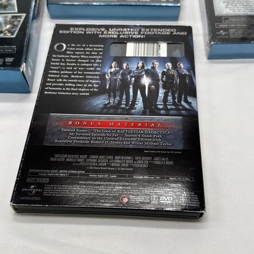 Battlestar Galactica - Season 1, 2, 2.5 & Razor 4 DVD Bundle Lot - Picture 10 of 10
