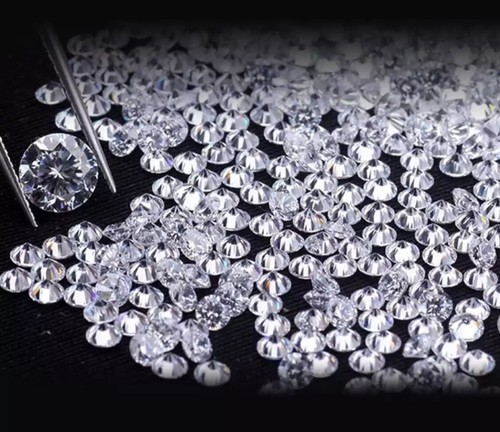 100 Pieces White Cubic Zirconia Loose Stones AAAAA QUALITY from 1mm up to 3mm - Picture 6 of 8