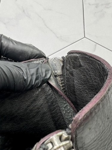 Diesel Botas de Cuero Vintage Con Cremallera Para Mujer Talla US 7 - Imagen 14 de 15