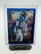 2025 Topps Chrome Football Travis Hunter Rookie True Blue /150 🔥 RC Jaguars